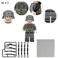 thumbnail image 4 of Building Block Toys | Building Block Dolls | Army Men Action Figures | Building Block Soldiers | for Collectors and Building Block Enthusiasts | 24 Mini Figures 1.7Inch, 4 of 6