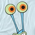 thumbnail image 3 of Spongebob Squarepants Gary Snail Smile Women's Graphic T-Shirt Rolled Sleeve Tee, 3 of 5