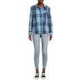 thumbnail image 3 of Time and Tru Women's Flannel Shirt, 3 of 5