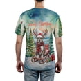 thumbnail image 5 of Merry Christmas Santa Reindeer Antlers Pitbull Sleigh Xmas Winter Holiday All Over Print 3D Shirt Unisex Merch Terrier Dog Lover - 00023, 5 of 6