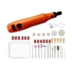 thumbnail image 5 of Mini herramienta rotativa inalámbrica Sunnimix Naranja 3 velocidades 36 accesorios pluma de grabado, 5 of 8