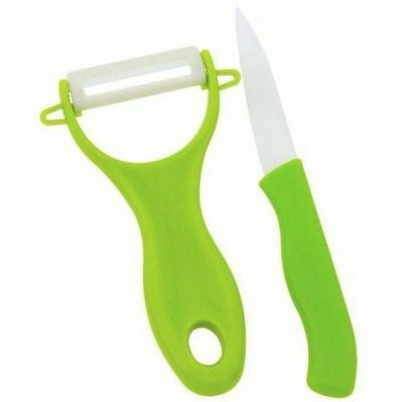 Homemaker Ceramic Paring Knife & Ceramic Peeler Set