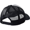 thumbnail image 2 of Billabong Men's Walled Retro Embroidered Logo Established 1973 Trucker Hat Cap (Black/Grey), 2 of 3