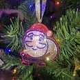 thumbnail image 6 of Popfizzy Handmade Santa Christmas Ornaments, Christmas Decor, 6 of 8