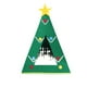 thumbnail image 2 of Decoraciones navideñas, adornos navideños, regalos navideños, casa del árbol de Navidad, fieltro, forma de árbol de Navidad, tienda de campaña, cueva, cama, jaula para perros, castillo nido para decor, 2 of 5