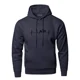 thumbnail image 3 of Sudadera con capucha de manga larga para hombre, ropa deportiva con latido de corazón de montaña, color negro y gris, otoño, 3 of 5