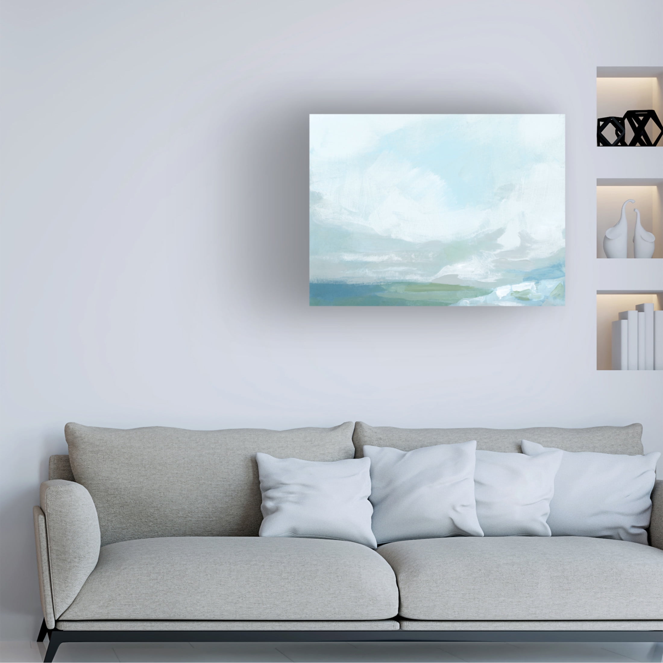 Trademark Fine Art June Erica Vess  Shetland Sky I Canvas Wall Art