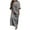 Gray, variant on CIENVNSTG Women's Formal Dresses Long-Sleeved V Neck Formal Dresses Red 4XL