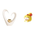 thumbnail image 1 of Figura de escritorio,Decoración de escritorio con forma de corazón para oficina o hogar,Estatua de serpiente de dibujos animados,Estatua de serpiente de dibujos animados,decoración Feng Shui, 1 of 8