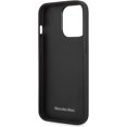 thumbnail image 2 of CG MOBILE Mercedes-Benz Phone Case for iPhone 14 Pro in Black Wave Pattern, Real Leather Protective, Durable &, 2 of 3