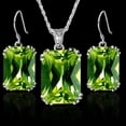 EXAXTA Independence Day Gift Ladies Colored Crystal Diamond Retro