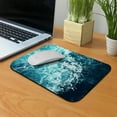 thumbnail image 5 of WIRESTER 8.66x7.08 in Rectangle Mouse Pad with Non-Slip Rubber Base for Computers, Laptop, Office & Home - Blue Ocean Wave, 5 of 5