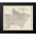 thumbnail image 2 of Cambell 17x15 Black Modern Framed Museum Art Print Titled - Powhatan County Virginia - Campbell 1864, 2 of 5