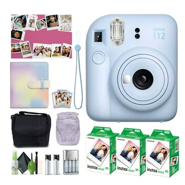 FUJIFILM INSTAX MINI 12 Instant Film Holiday Camera- Blue   60 Instant Film