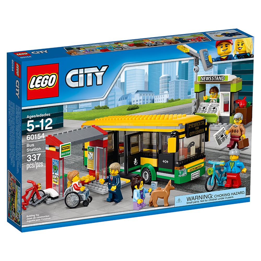 LEGO City Town Bus Station 60154 Building Set (337 Pieces) - image 4 of 8