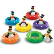 Learning Resources Color Play Penguins, Preschool Toys, Color Matching Toys, 12 Pieces, Ages 18mos+