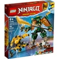 thumbnail image 4 of LEGO NINJAGO Lloyd and Arin’s Ninja Team Mechs 71794 Building Toy Set, Featuring 2 Battle Mechs and 5 Minifigures, Gift for Imaginative Boys and Girls Ages 9+ Who Love Ninja Adventures, 4 of 9