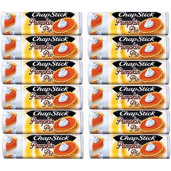ChapStick Limited Edition Pumpkin Pie, 0.15 oz (Pack of 12)