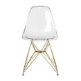 thumbnail image 1 of Fauteuil à jambes en or clair Eiffel, 1 of 3