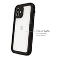 thumbnail image 5 of Body Glove Tidal Waterproof Phone Case for iPhone 12 - Black/Clear, 5 of 10