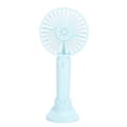 thumbnail image 2 of Ventilador pequeño Yuxing de carga USB Miniventilador eléctrico de escritorio F1Blue, 2 of 5