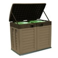 thumbnail image 4 of Starplast Garden Plastic Storage Shed "Willy", Mocha/Brown, 4 of 6