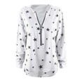 thumbnail image 5 of CEHVOM Women's Causal 1/4 Zip Pullover Long Sleeve Collar Sweatshirts Solid Activewear Running Jacket, 5 of 5