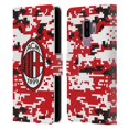 thumbnail image 1 of Head Case Designs Officially Licensed AC Milan Crest Patterns Digital Camouflage Leather Book Wallet Case Cover Compatible With Samsung Samsung Galaxy S9+ / S9 Plus, 1 of 1