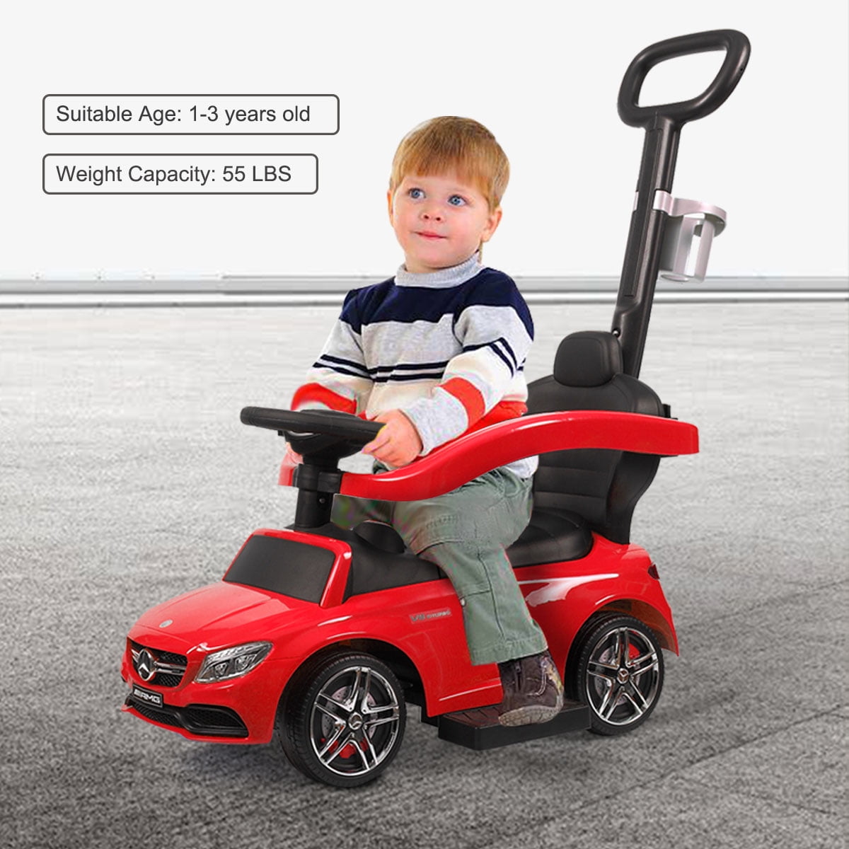 kids push ride on