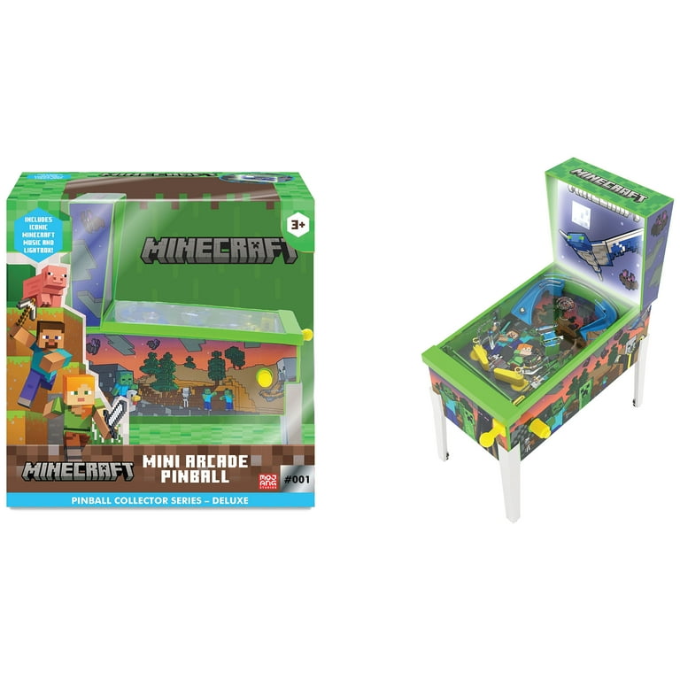 Minecraft, Mini Arcade Pinball, Lights & Sounds, Skill Shot