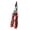 Red - 22cm, variant on Multifunctional Digital Electrician Plier 8.7 Inch 25-in-1 Voltage Test Wire Stripper Cutter Crimping Tool for Electrical Wiring Repair Work