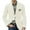 White, variant on Fgvctg Men's Corduroy Blazer Slim Fit Sport Coat Plus Size Holiday Party Jacket Suit Two Buttons Lapel Blazers Business Button Down Winter Outerwear with Pockets Black XL