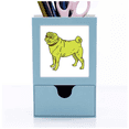 thumbnail image 1 of Ilustración de dibujos animados patrón perro amarillo Tarjeta de clip de pluma del gestor de suministros de oficina, 1 of 3