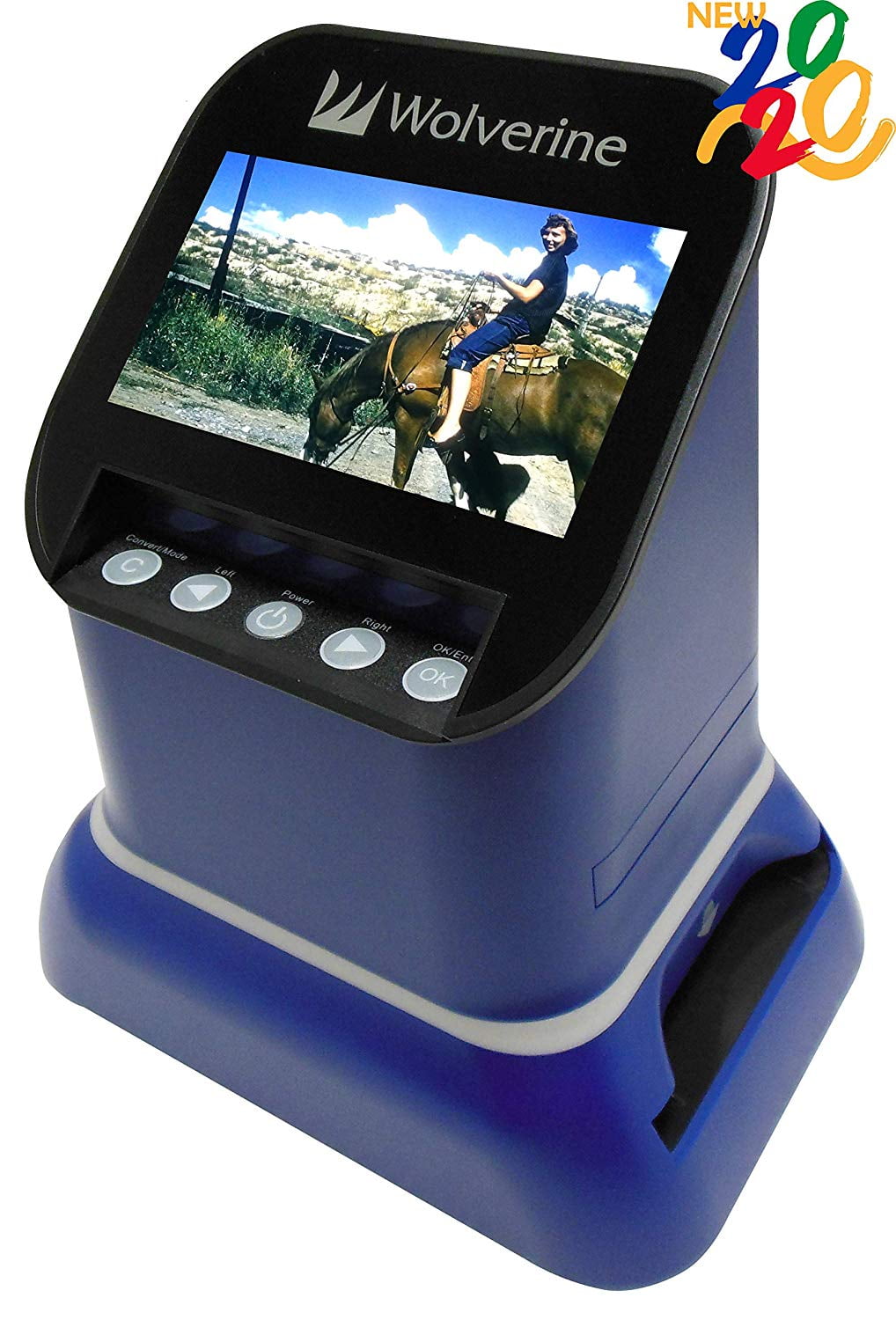 Wolverine F2D Saturn Digital Film & Slide Scanner - Converts 120 Medium