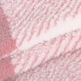 thumbnail image 6 of Arlun Womens Christmas Plaid Sherpa Coats Casual Loose Soft Cozy Long Sleeved Hooded Jackets Winter Thermal Fuzzy Cardigan Overcoats with Pockets for Cold Weather Pink M, 6 of 6