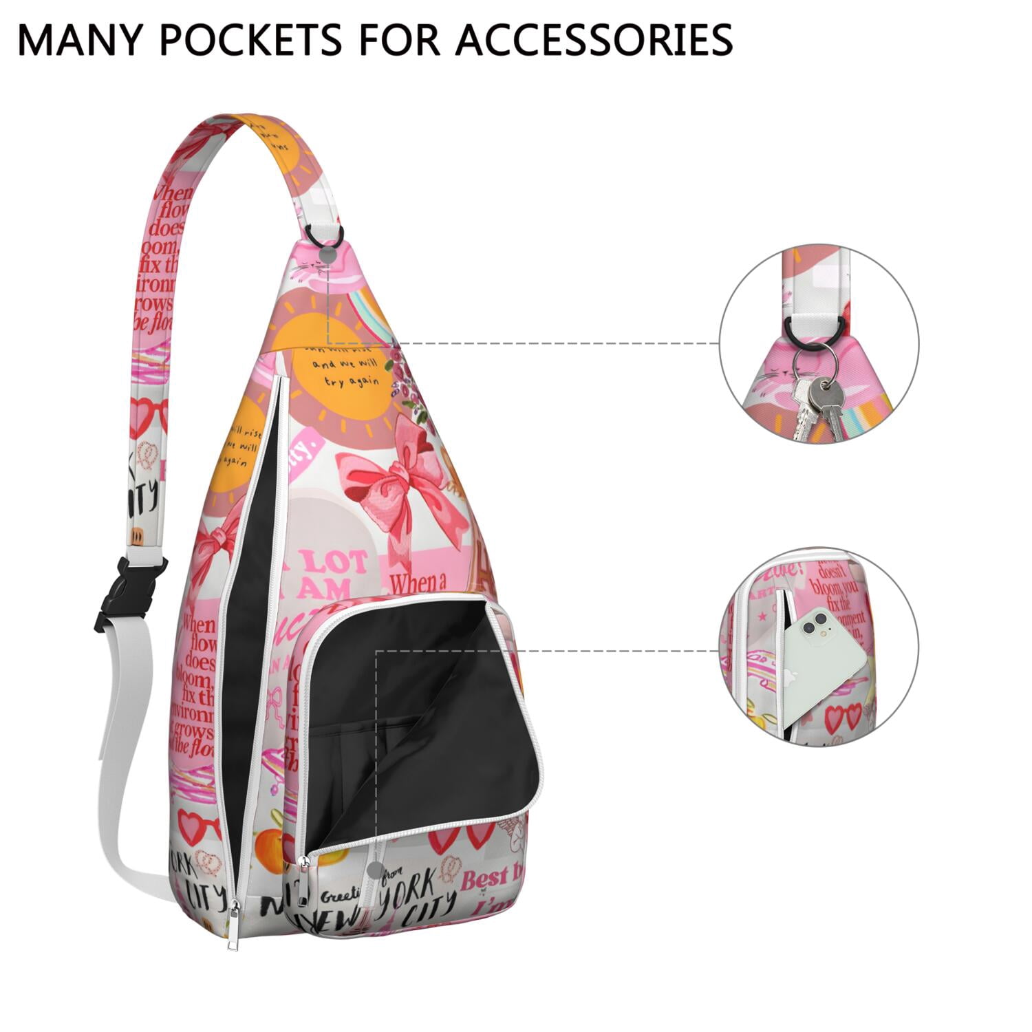 Travel Smart Sling Bag - Vintage Inspired Water-resistant Shoulder Pack for Journey, Commute & Daily Use (Women & Men)