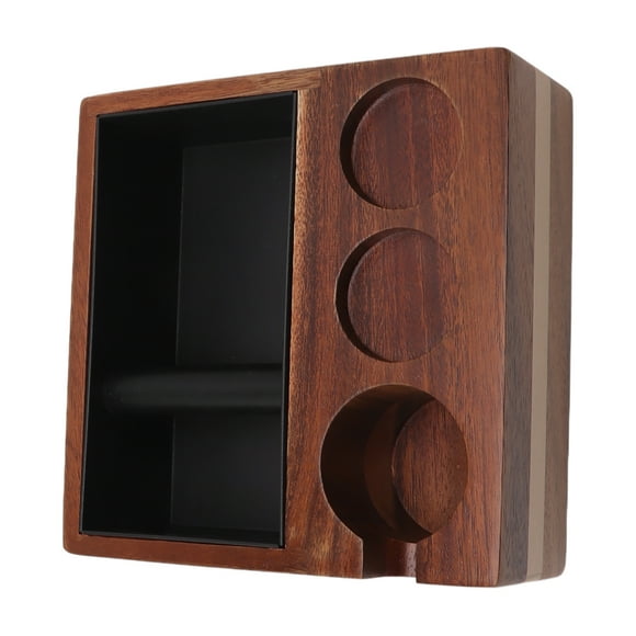 Caja de madera para café, caja de madera 4 en 1 para café Caja de madera para café diseñada a medida