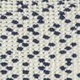 thumbnail image 5 of Nourison Outdoor Pillows Navy Decorative Throw Pillow , 18"X18", 5 of 5