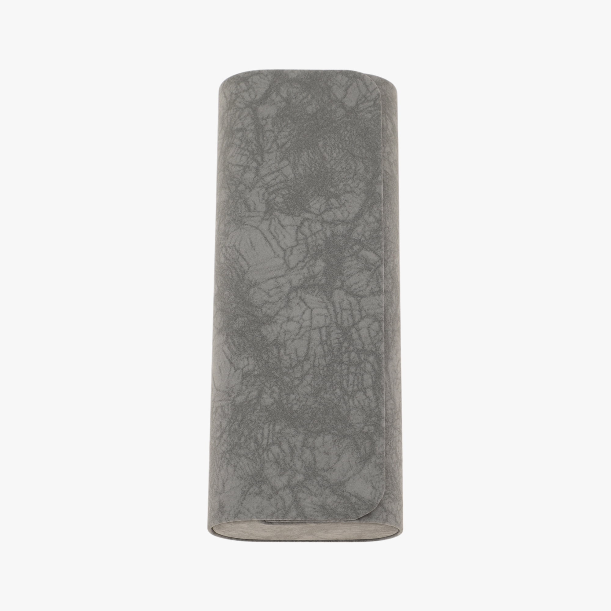 Unique Bargains Portable Eyeglasses Storage Case with Soft Lining Gray