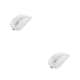 thumbnail image 2 of Inteprter Ratón inalámbrico ABS, 5 teclas, compatible con Bluetooth, ergonómico, óptico, alimentado por batería, reemplazo Universal, ratón Blanco 2Conjunto, 2 of 6
