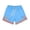 Blue, variant on Mens Basketball Shorts Double Layer Mesh Zipper Quick Dry Professional Performance