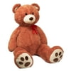Way To Celebrate Valentine's Day Jumbo Teddy Bear Plush, Brown