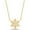 Yellow, variant on 925 Sterling Silver 14K Yellow Gold Finish Round Cut Jewish Faith Star Of David Pendant Necklace for Women