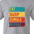 thumbnail image 4 of Inktastic Tumbling Gift Eat Sleep Tumble Repeat Youth T-Shirt, 4 of 5