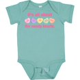 thumbnail image 3 of Inktastic Candy Hearts II Girls Baby Bodysuit, 3 of 5
