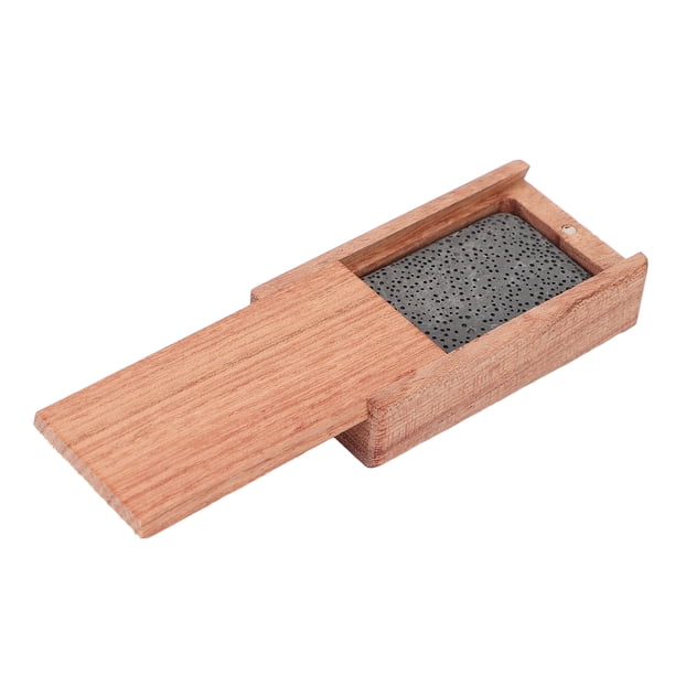 Difusor De Aceite Esencial De Madera, Caja De Difusor De Aceite Esencial De Madera De Olor Agradable Palisandro Rojo Fácil De Usar Estructura Compacta Portátil Para Automóvil