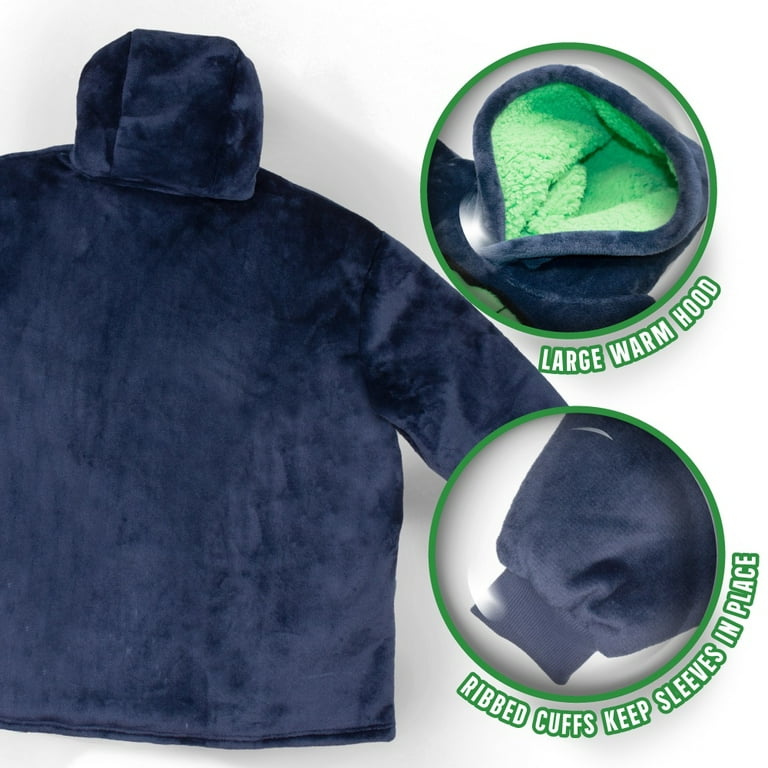 Pringles Hoodie deken voor volwassenen tieners gezellige oversized fleece hoodie one size sherpa capuchon zak geschenken voor mannen, Rood, One Size Pringles Hoodie deken voor volwassenen tieners gezellige oversized fleece hoodie one size sherpa capuchon zak geschenken voor mannen, Rood, One Size
