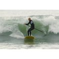 thumbnail image 1 of Surfer Catching A Wave Poster Print, Large - 34 x 22, 1 of 1