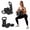 Black, variant on AbahubFit Adjustable Dumbbells Set for Women, Click-Lock Design with 12 Weight Plates, 4-in-1 Multiple Weight Options, Compact Home Gym Equipment
