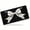 Silver Satin Bow, variant on Silver Satin Bow Front License Plate, Metal License Plate, Funny Standard Plates Personalized Novelty Decorative For Men/Women/Boys/Girls Car 6×12 Inch